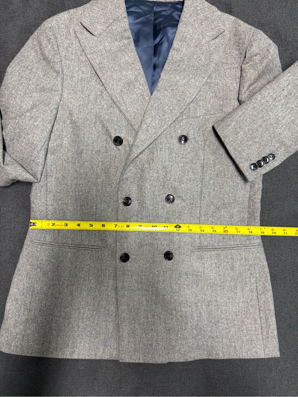 SUITSUPPLY Double Breasted Wool Blazer and Pants Suit Sz 36 - Picture 8 of 17